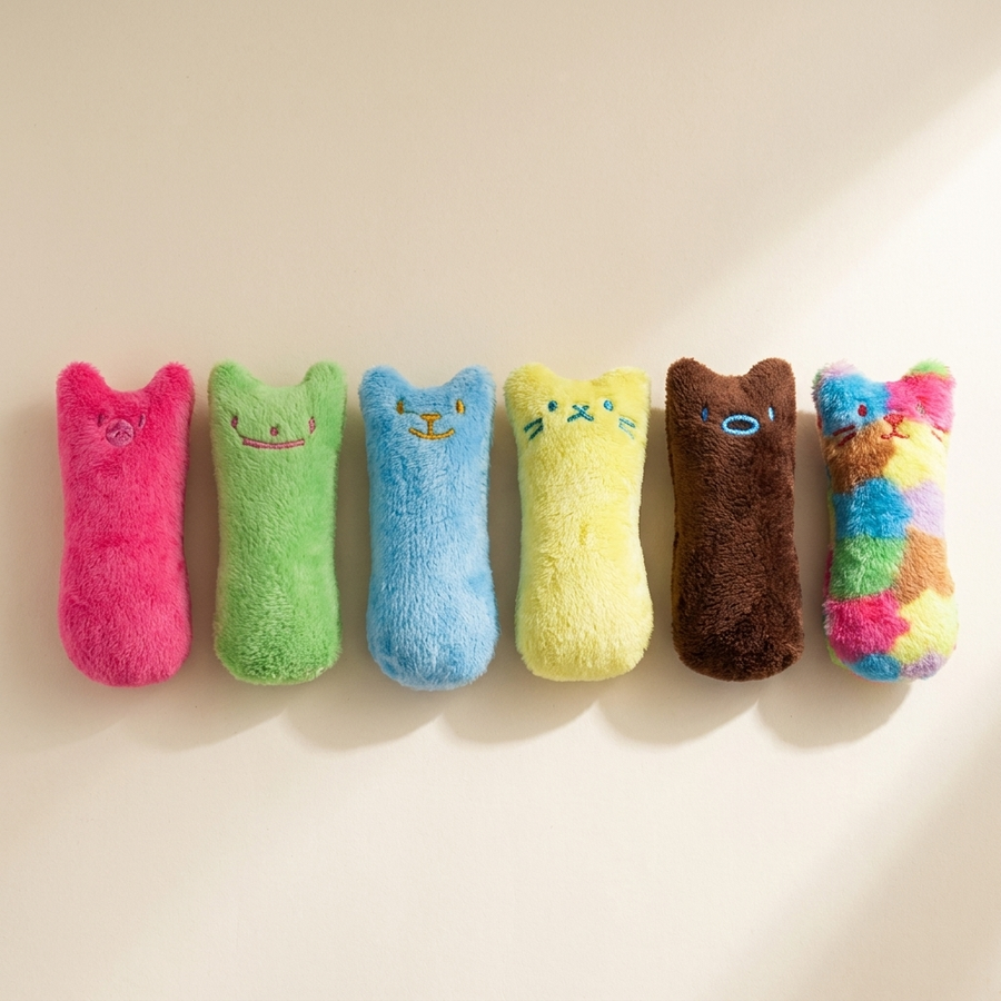 Juguete con hierba gatera para gatos en seis colores